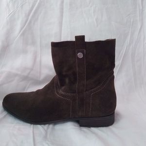 Frye Sarah Short Boot Brown suede women size 11